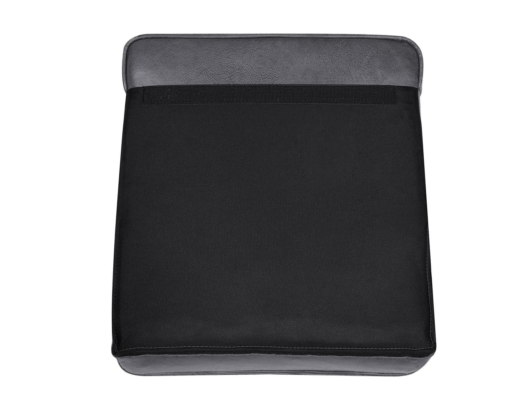 2 Seater Sofa Faux Leather Grey LOKKA