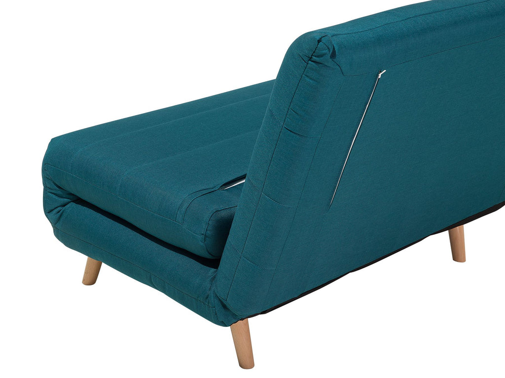 Single Sofa Bed SETTEN Fabric Sea Blue