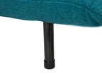 Single Sofa Bed SETTEN Fabric Sea Blue
