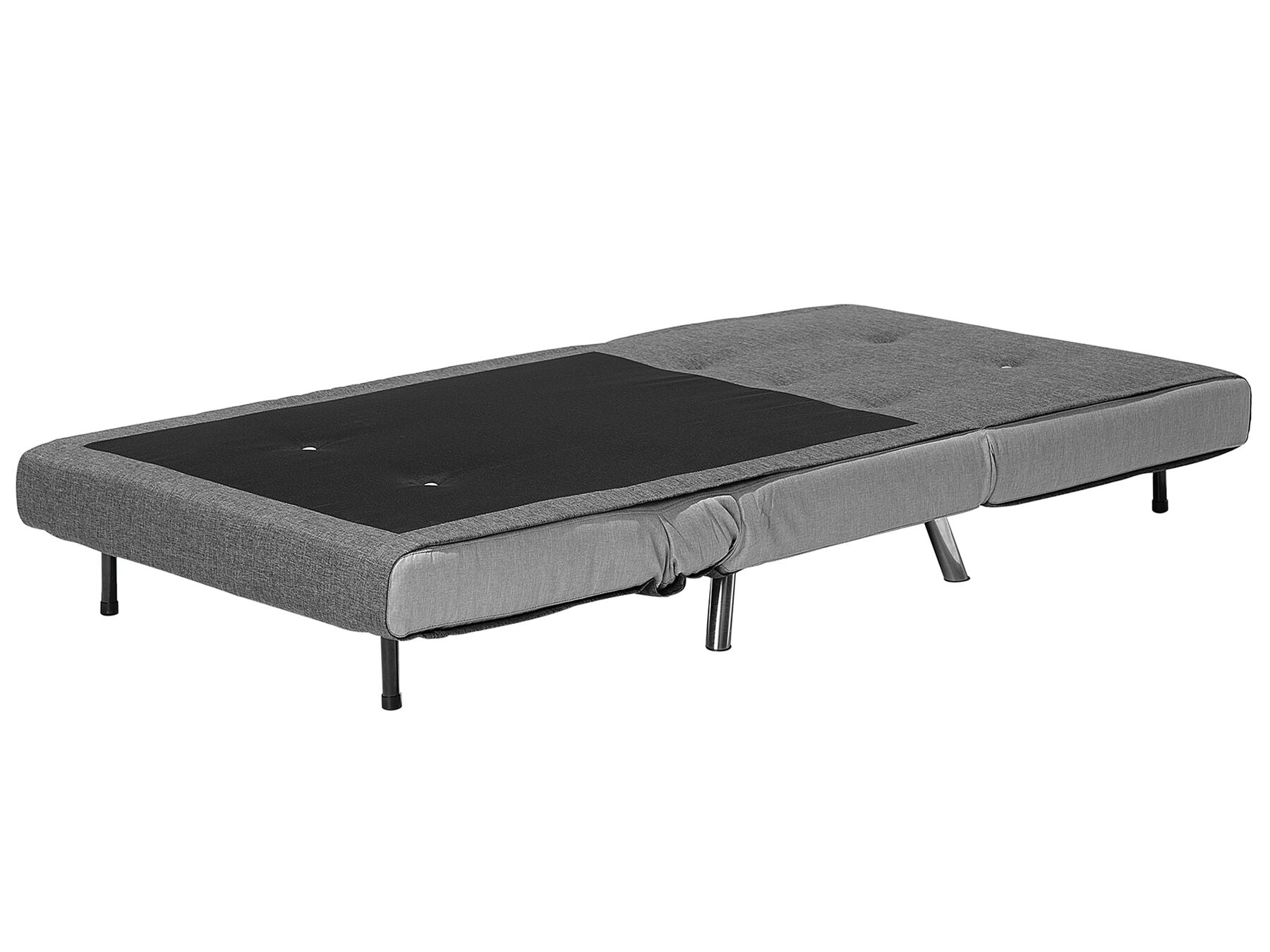 Single Sofa Bed FARRIS Fabric Dark Grey