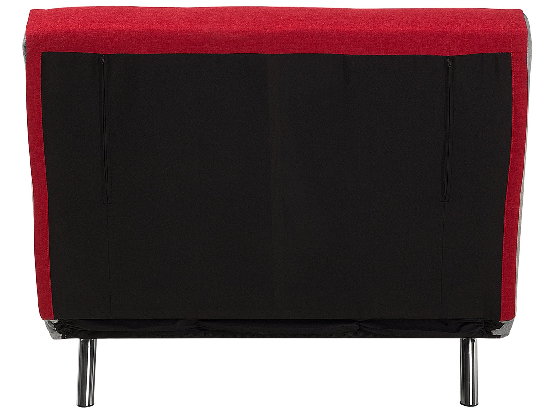 Single Sofa Bed FARRIS Fabric Red