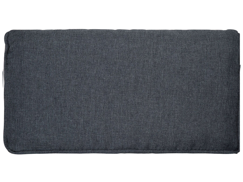 Sofa Bed ROXEN Fabric Dark Grey 3 Seater