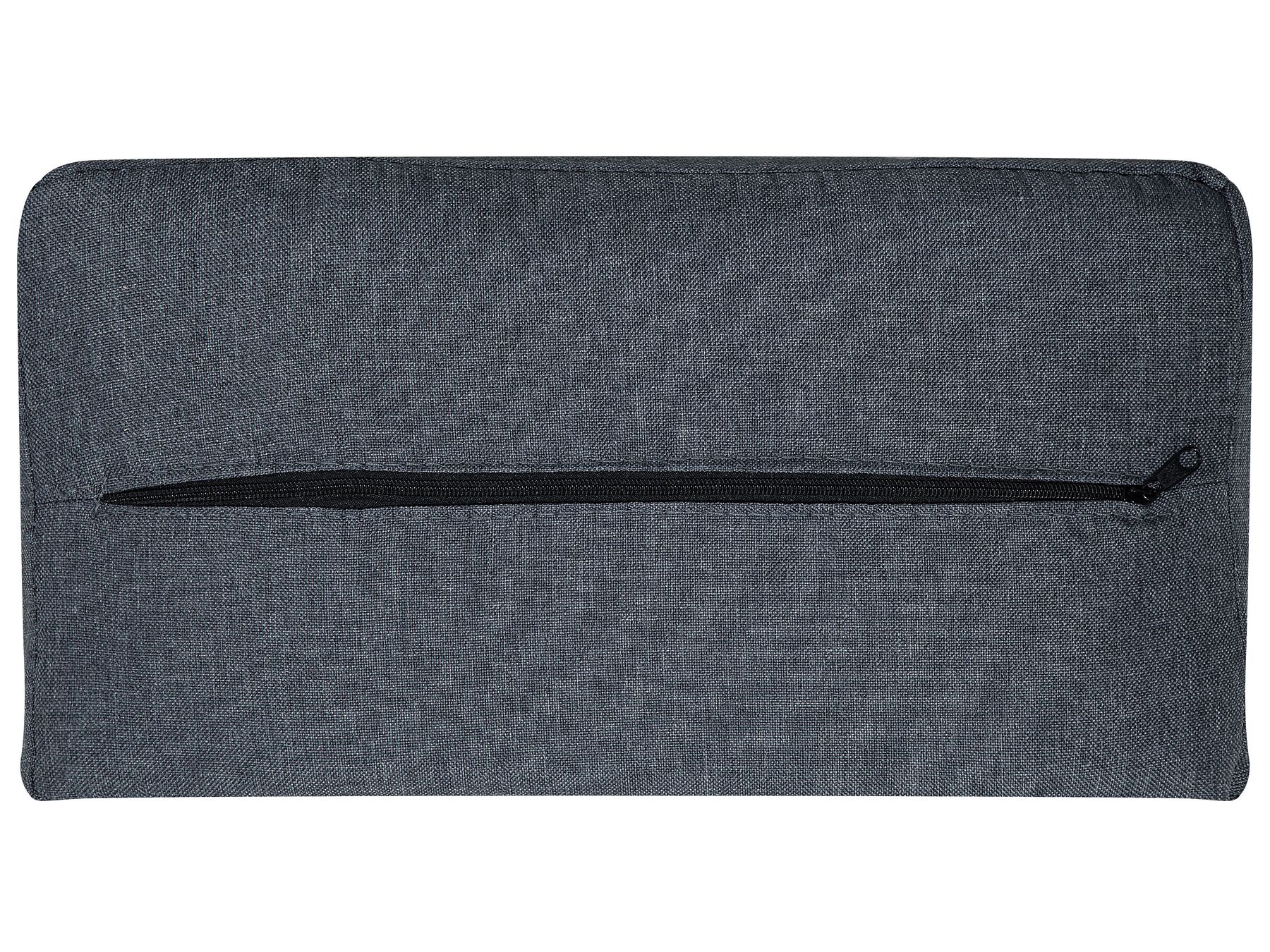 Sofa Bed ROXEN Fabric Dark Grey 3 Seater