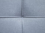 Sofa Bed ROXEN Fabric Light Grey 3 Seater