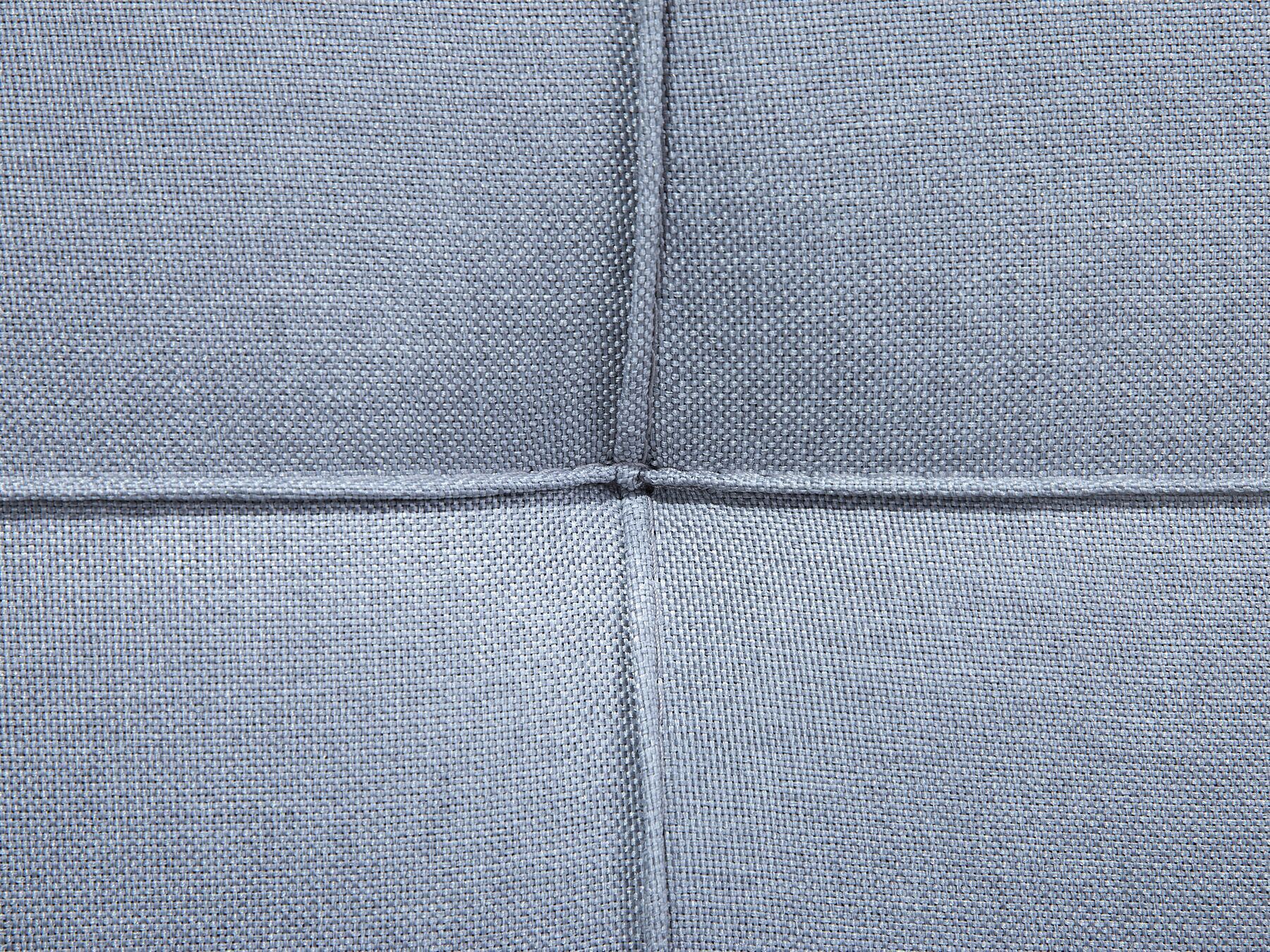 Sofa Bed ROXEN Fabric Light Grey 3 Seater