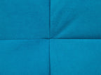 Sofa Bed SILJAN Fabric Sea Blue 3 Seater