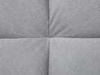 Sofa Bed SILJAN Fabric Light Grey Grey 3 Seater