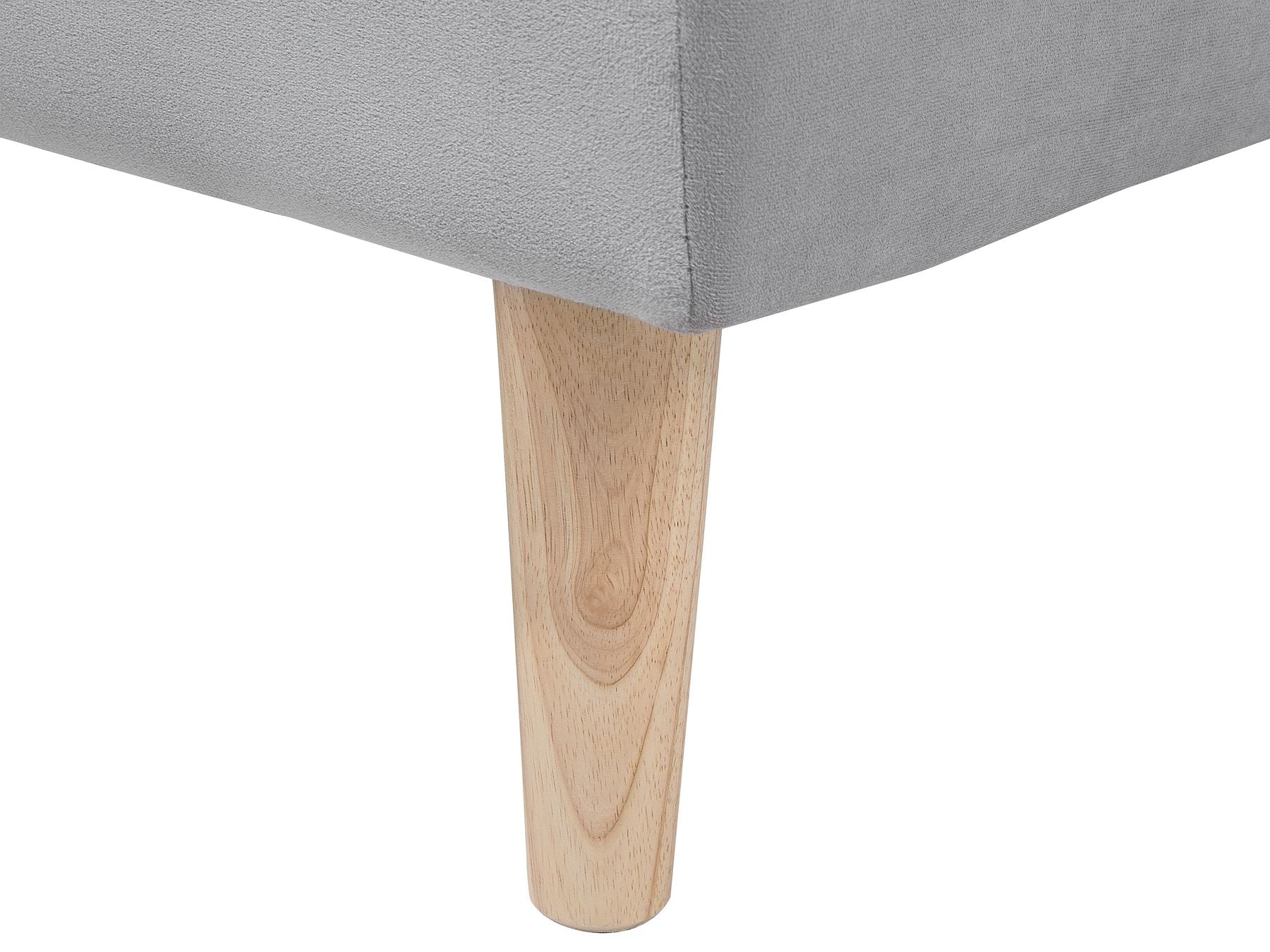 Sofa Bed SILJAN Fabric Light Grey Grey 3 Seater