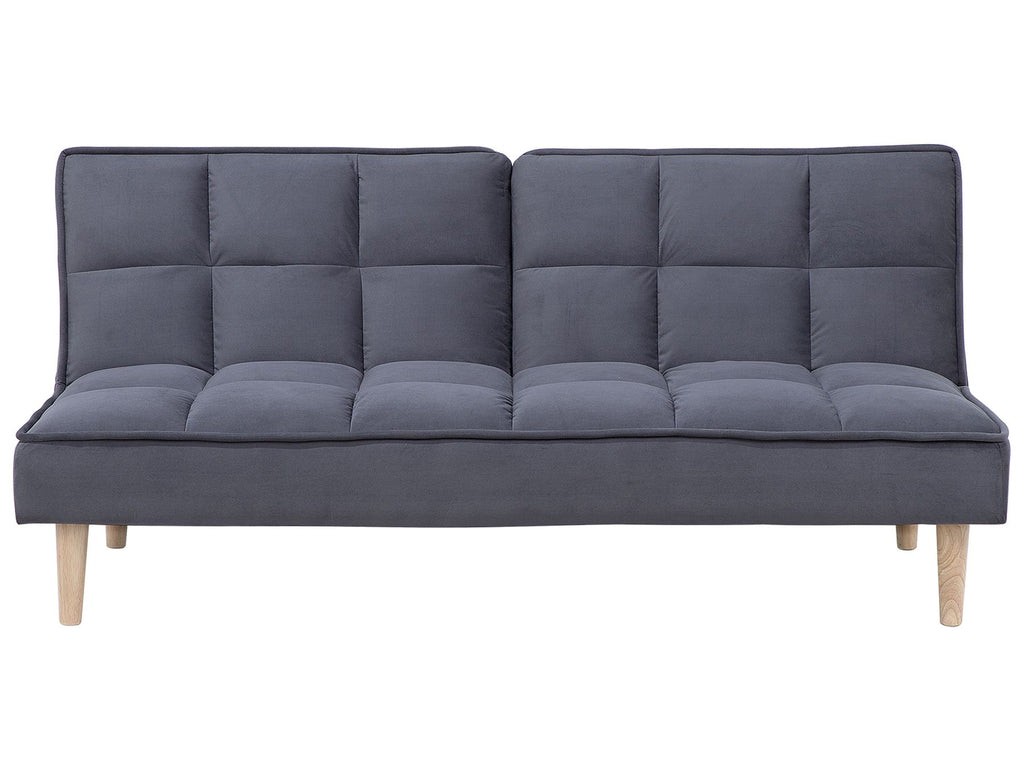 Sofa Bed SILJAN Fabric Dark Grey 3 Seater