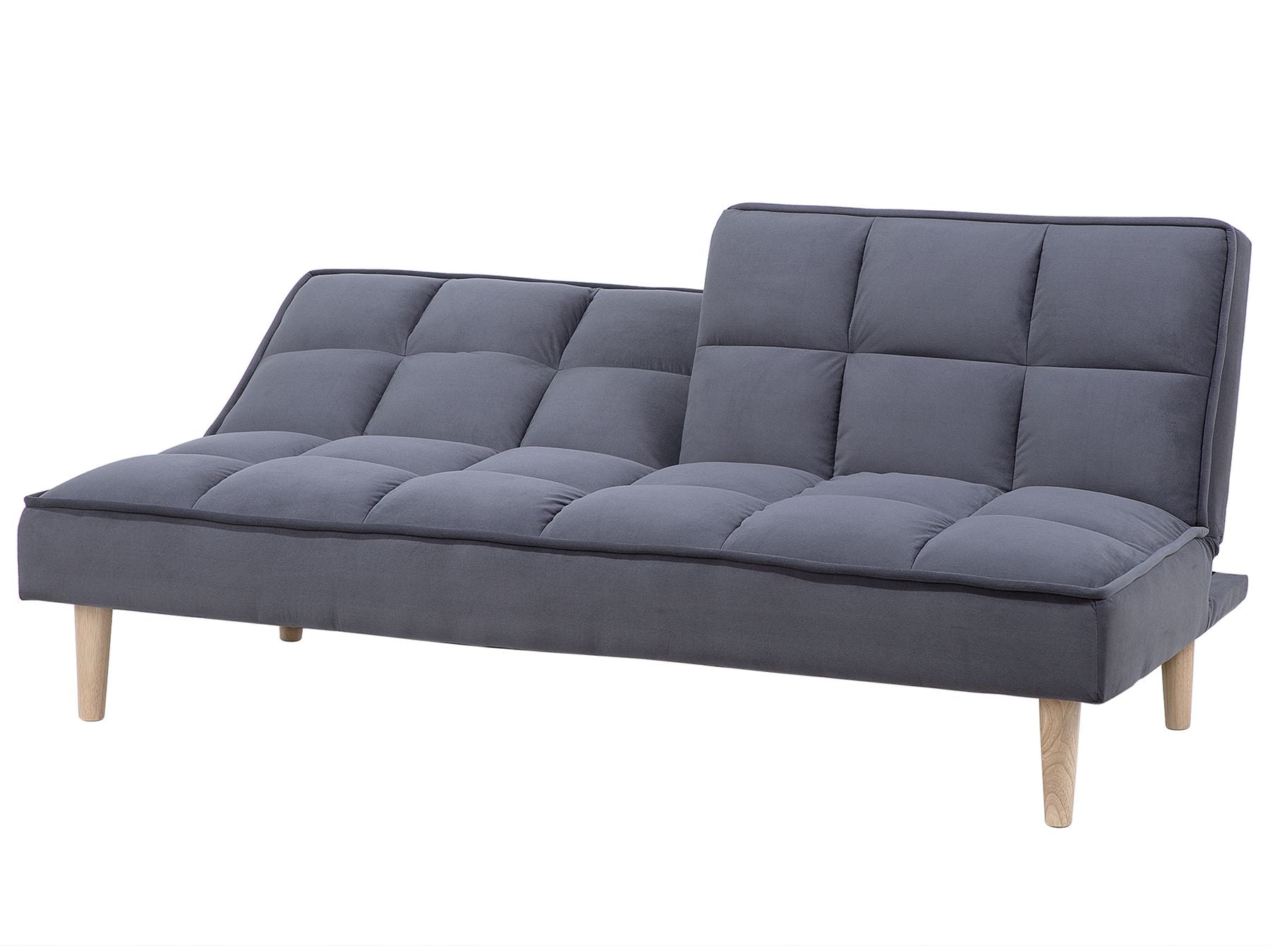 Sofa Bed SILJAN Fabric Dark Grey 3 Seater