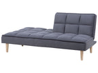 Sofa Bed SILJAN Fabric Dark Grey 3 Seater
