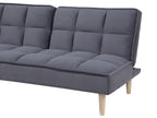 Sofa Bed SILJAN Fabric Dark Grey 3 Seater
