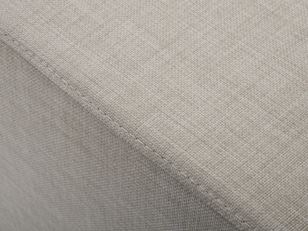 Corner Sofa STOCKHOLM Fabric Beige 6 Seater Right Hand