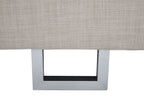 Corner Sofa STOCKHOLM Fabric Beige 6 Seater Right Hand