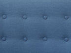 Left Hand Fabric Corner Sofa Blue MOTALA