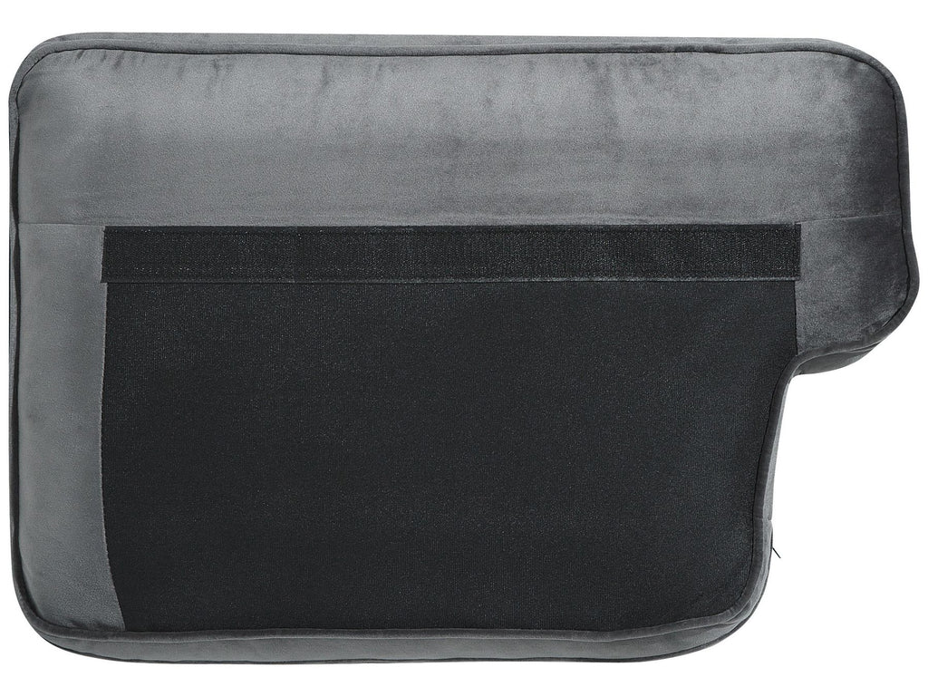 2 Seater Velvet Sofa Grey LOKKA