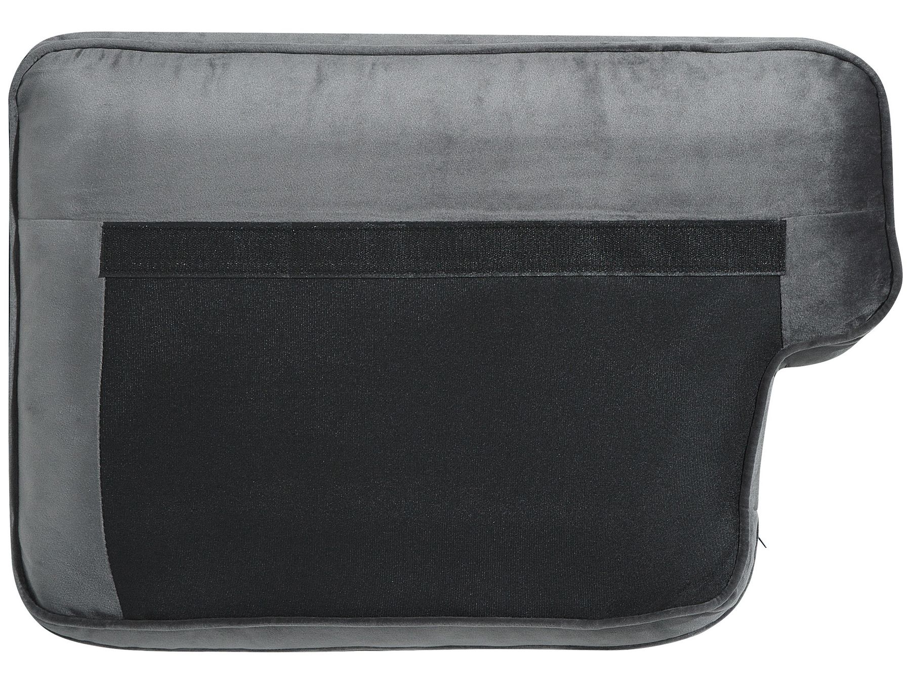 2 Seater Velvet Sofa Grey LOKKA