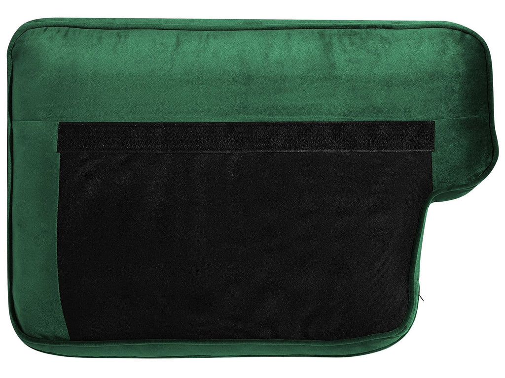 2 Seater Velvet Sofa Green LOKKA
