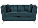Sofa GAULA Velvet Teal 2 Seater