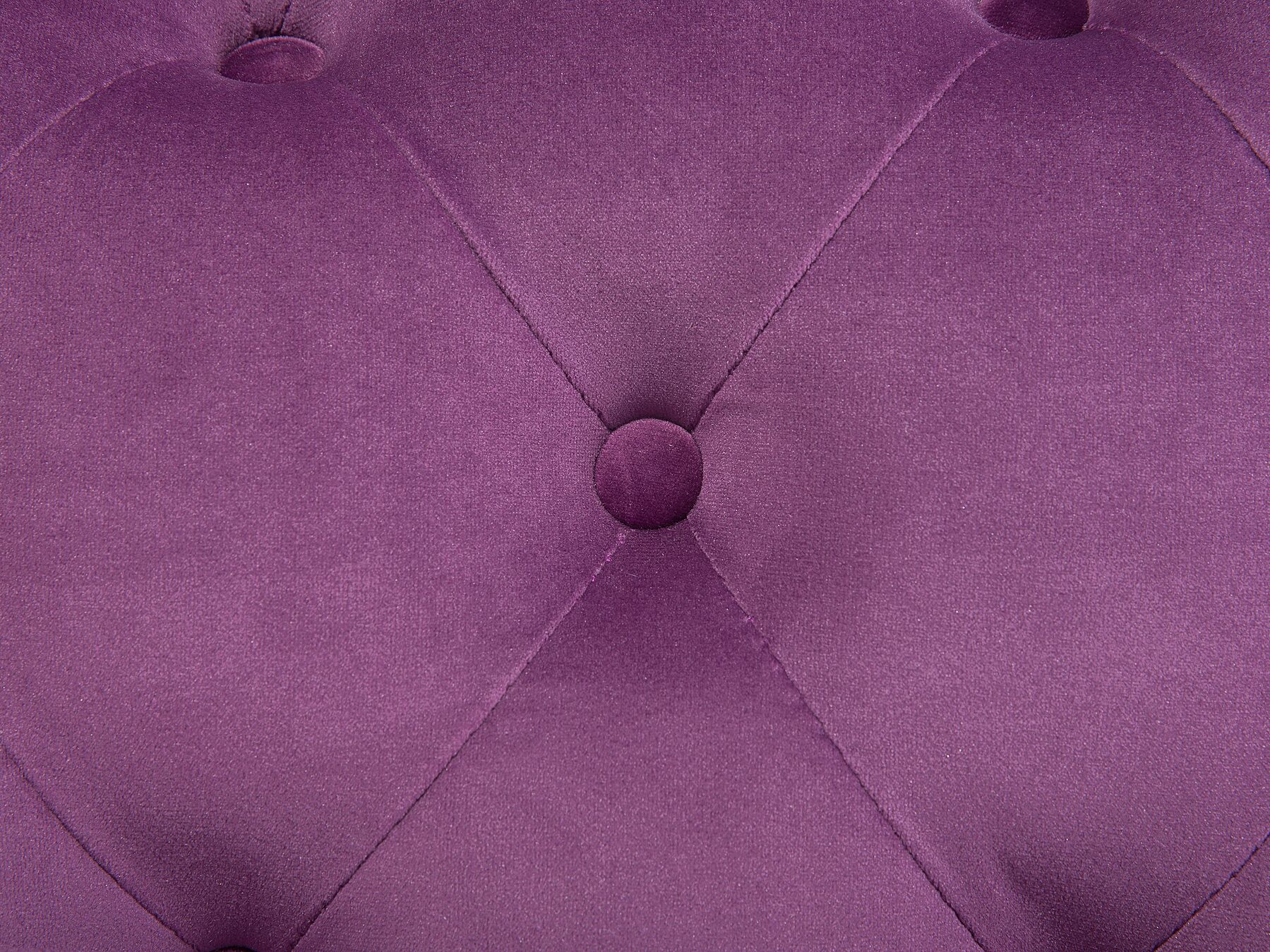 3 Seater Velvet Fabric Sofa Purple SOTRA