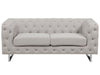 2 Seater Fabric Sofa Beige