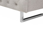 2 Seater Fabric Sofa Beige VISSLAND