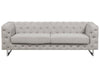 3 Seater Fabric Sofa Beige