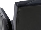 Sofa Bed SENJA Velvet Black 3 Seater