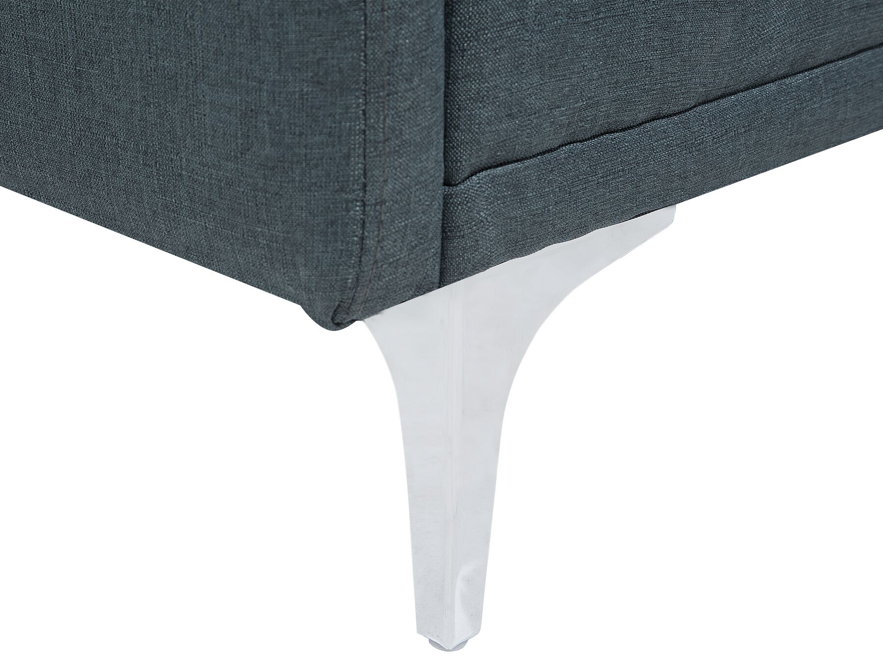 Sofa Bed LUCAN Fabric Dark Blue 3 Seater