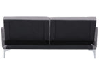Sofa Bed LUCAN Fabric Grey 3 Seater