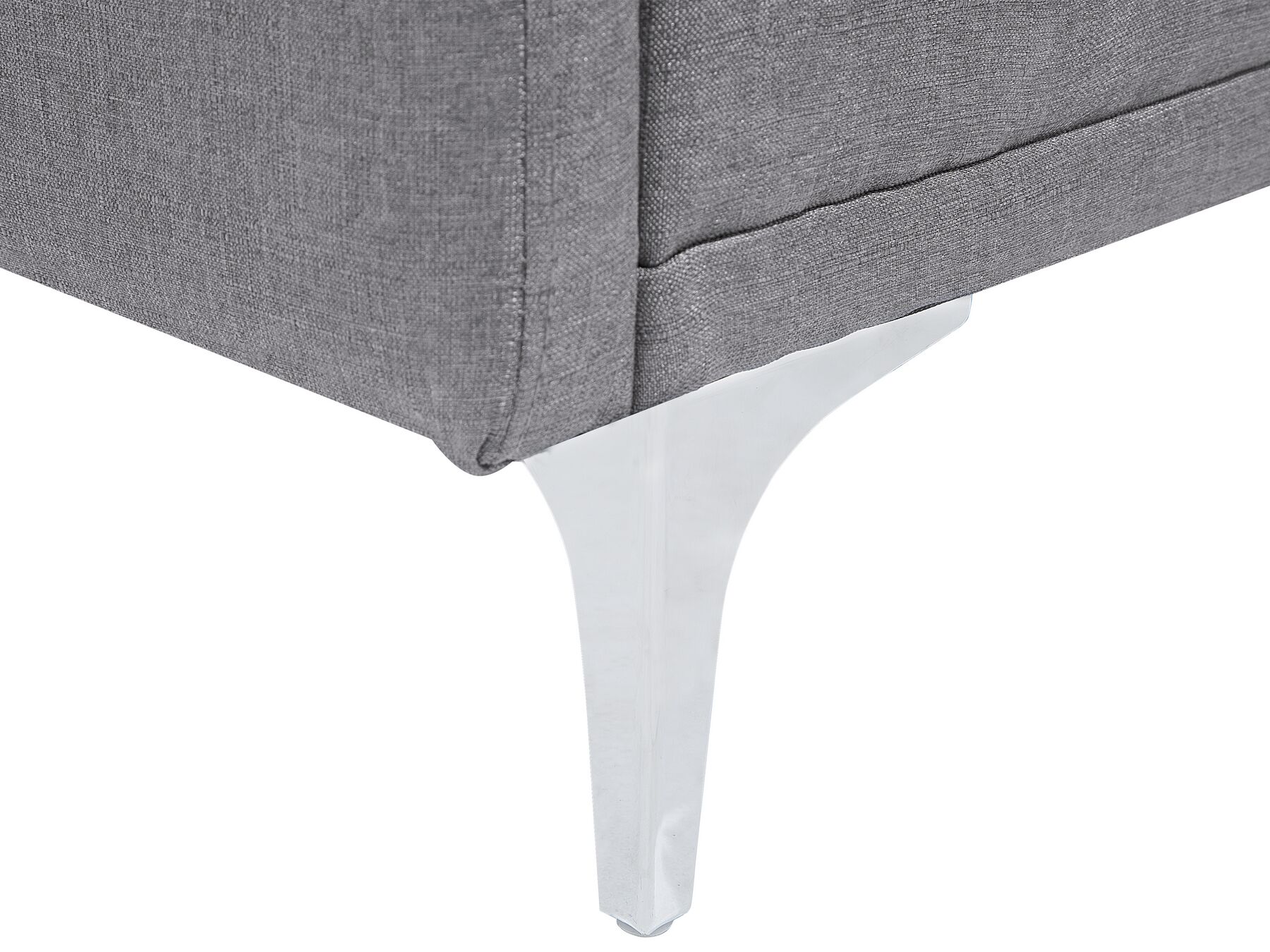 Sofa Bed LUCAN Fabric Grey 3 Seater
