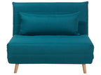Single Sofa Bed SETTEN Fabric Sea Blue
