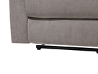2 Seater Fabric Manual Recliner Sofa Taupe Beige BERGEN