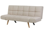 Sofa Bed INGARO Fabric Beige 2 Seater