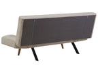 Sofa Bed INGARO Fabric Beige 2 Seater