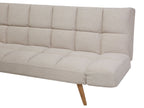 Sofa Bed INGARO Fabric Beige 2 Seater