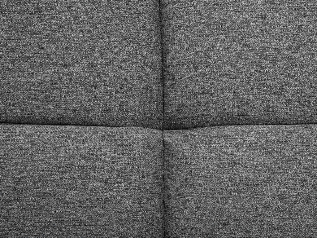 Sofa Bed INGARO Fabric Dark Grey 2 Seater