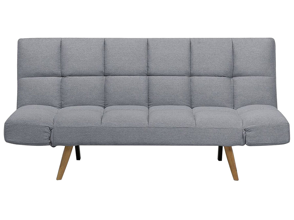 Sofa Bed INGARO Fabric Grey 2 Seater