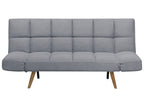 Sofa Bed INGARO Fabric Grey 2 Seater