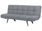 Sofa Bed INGARO Fabric Grey 2 Seater