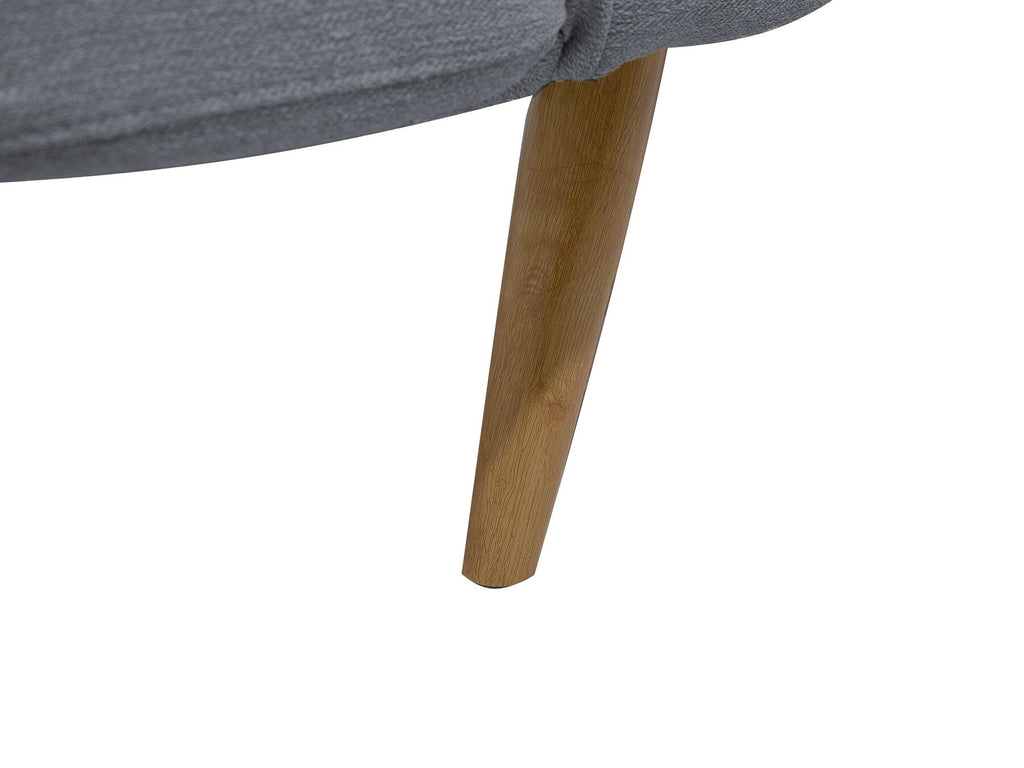 Sofa Bed INGARO Fabric Grey 2 Seater