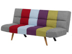 Sofa Bed INGARO Fabric Multicolour 2 Seater