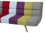 Sofa Bed INGARO Fabric Multicolour 2 Seater