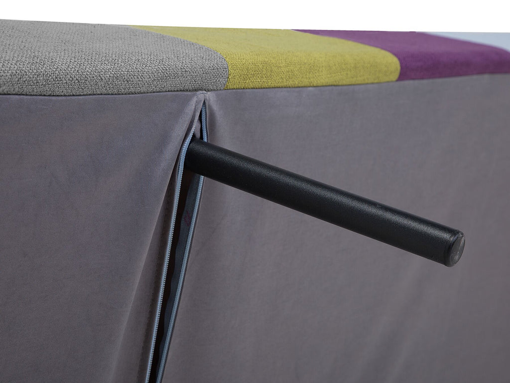 Sofa Bed INGARO Fabric Multicolour 2 Seater