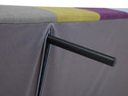 Sofa Bed INGARO Fabric Multicolour 2 Seater