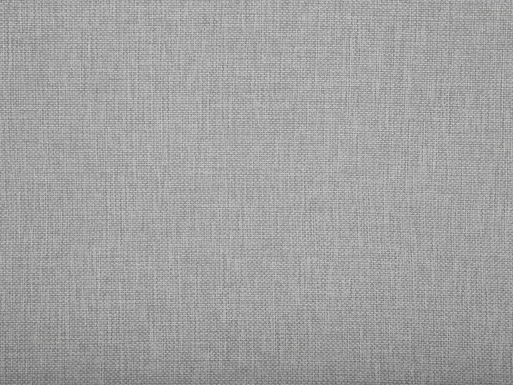 U-Shape Sofa Bed KARRABO Fabric Light Grey with Storage 4 Seater