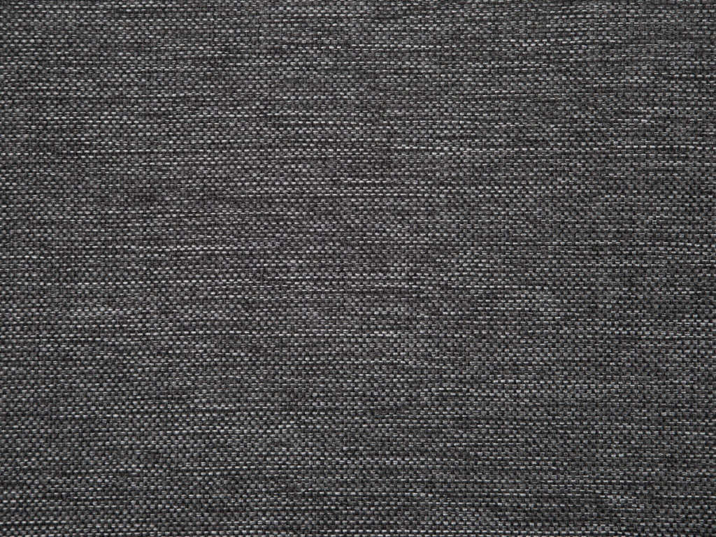U-Shape Sofa Bed KARRABO Fabric Dark Grey with Storage 5 Seater