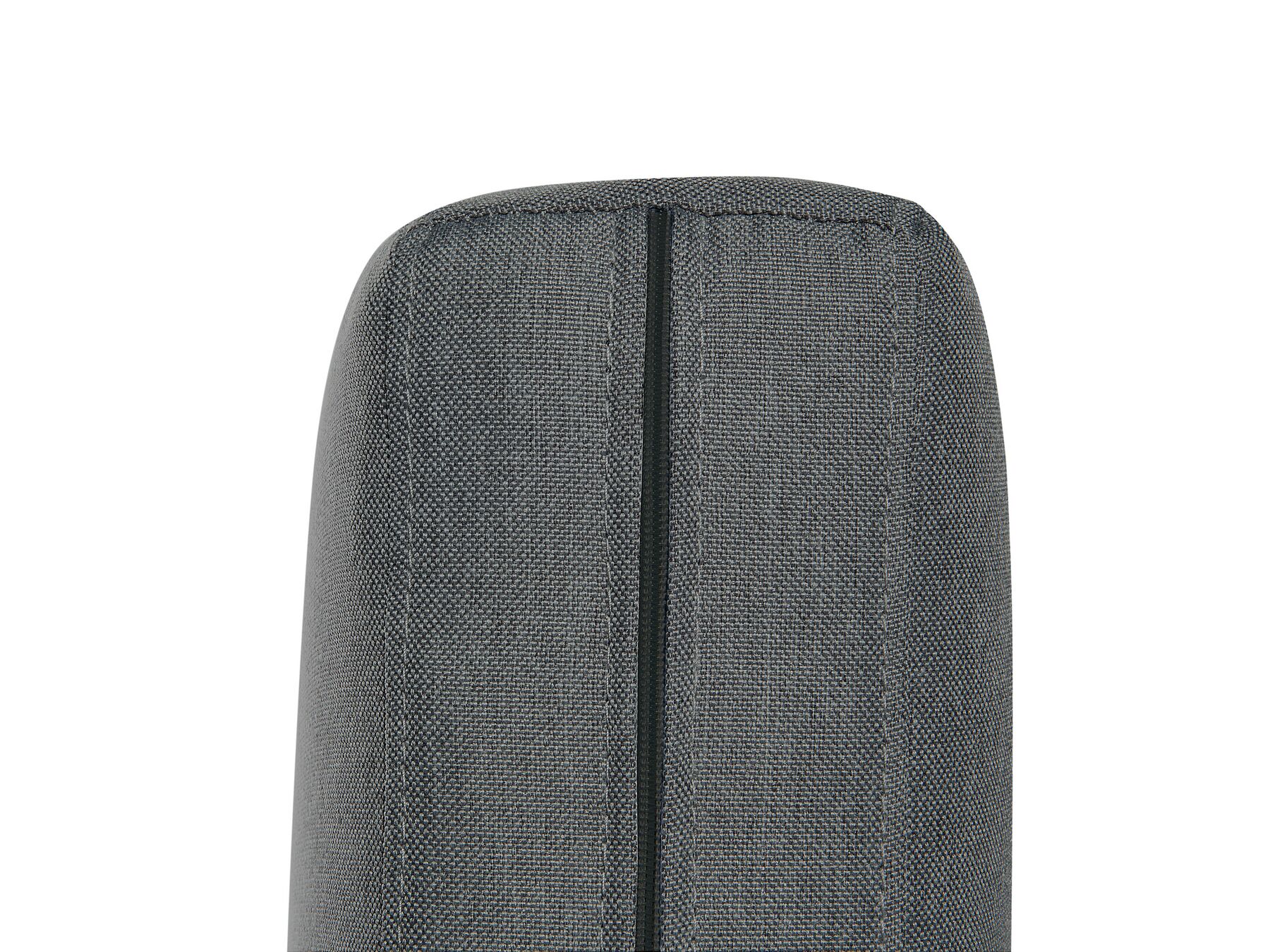 Corner Sofa STOCKHOLM Fabric Dark Grey 6 Seater Left Hand