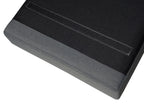 Corner Sofa STOCKHOLM Fabric Dark Grey 6 Seater Left Hand