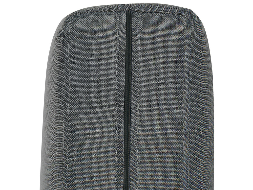 Corner Sofa STOCKHOLM Fabric Dark Grey 6 Seater Right Hand